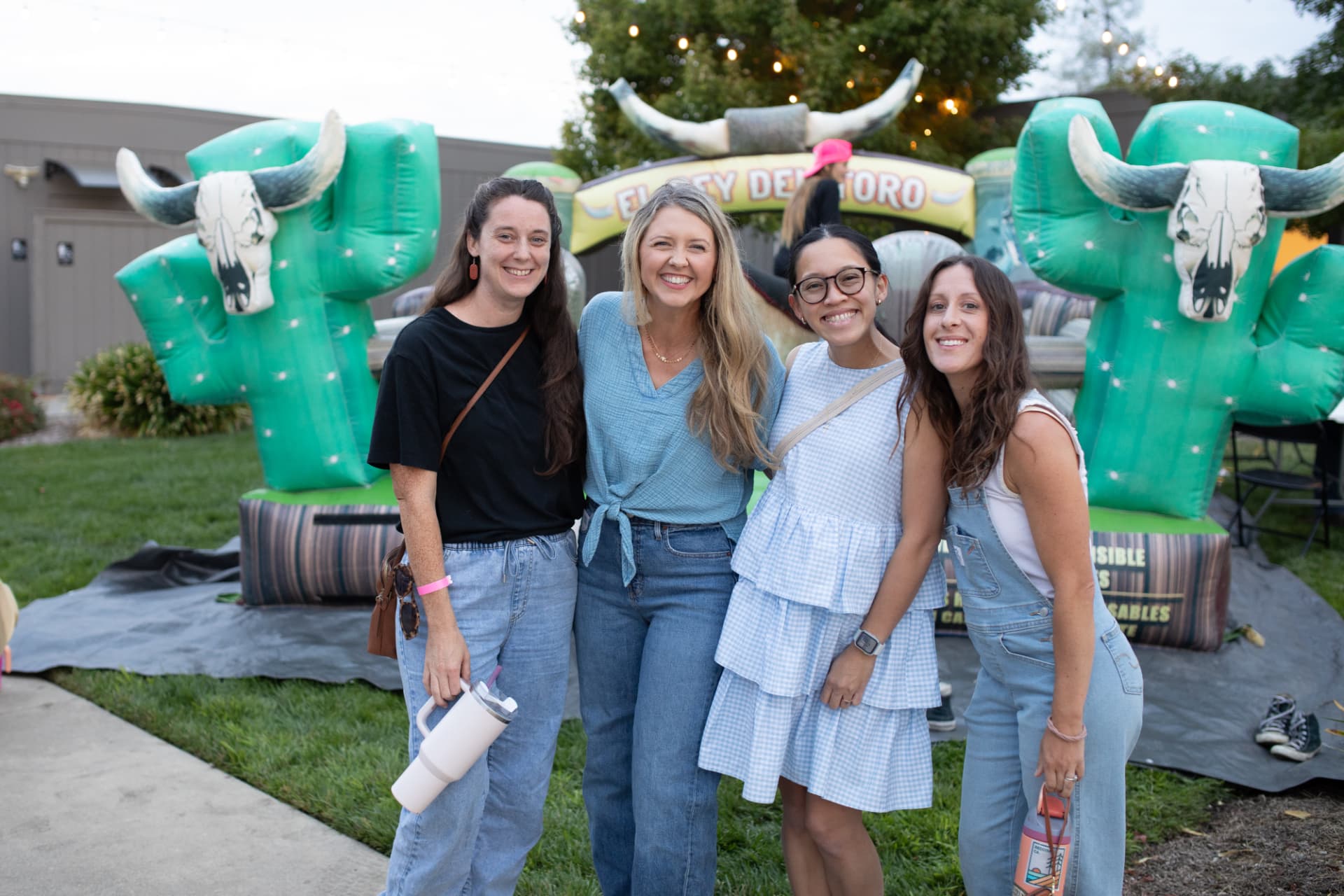 Group of women smiling together at BLUSH