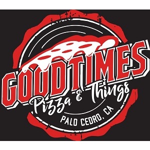 Good Times Pizza & Things of Palo Cedro logo — BLUSH vendor partner